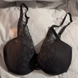 Natori 30DDD Cherry blossom Lace Gray Grey bra